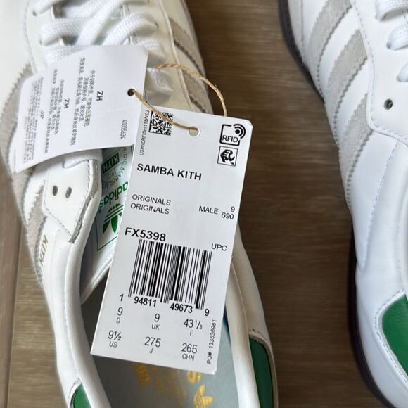 adidas Samba OG
Kith Classics White Green size 9.5 NWT in box - Picture 12 of 12